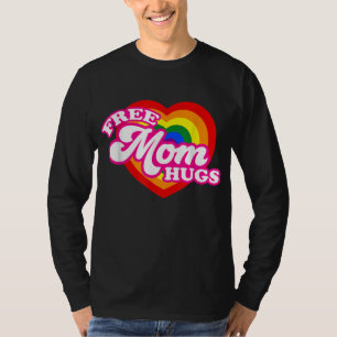 Camiseta Abrazos de mamá gratis para mujeres Orgullo gay LG