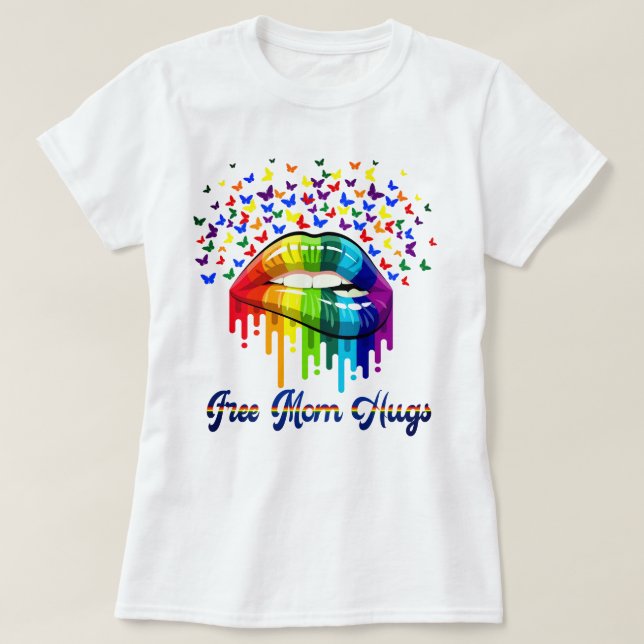Camiseta Abrazos de mamá libre (Diseño del anverso)