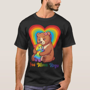 Camiseta Abrazos de Mamá Oso Gratis Orgullo Corazón Aliado