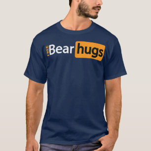 Camiseta Abrazos de oso libre de graciosos abrazos gay grat