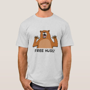 Camiseta Abrazos de oso libres divertidos