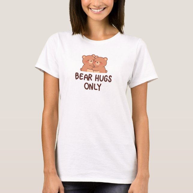 Camiseta Abrazos de Oso Solamente (Anverso)
