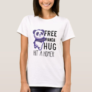 Camiseta Abrazos de Panda Gratis Golpea Un Homer Regalos pa