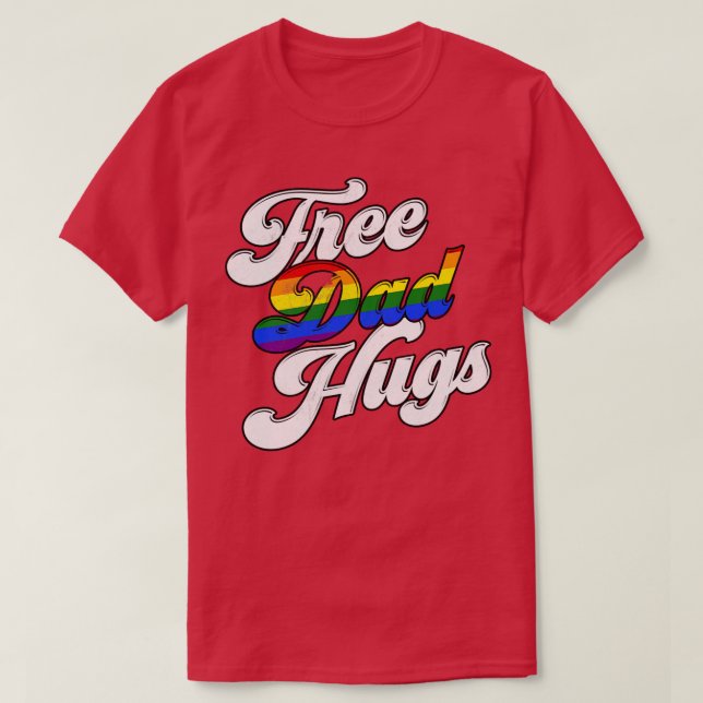 Camiseta Abrazos de papá libre (Diseño del anverso)