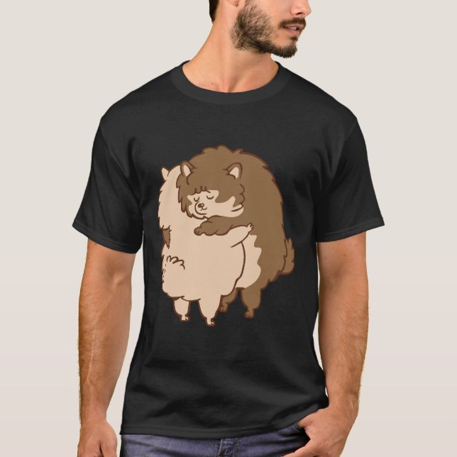 Camiseta Abrazos de Pomerania (Anverso)