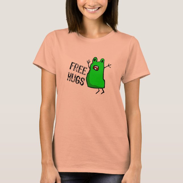 Camiseta ¡Abrazos gratis! (Anverso)