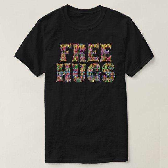 Camiseta Abrazos Gratis (Diseño del anverso)