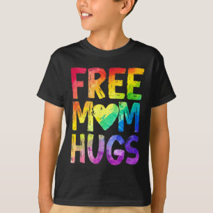 Camiseta Abrazos Gratis de Mamá Orgullo Lgbt Lgbtq Lesbiana