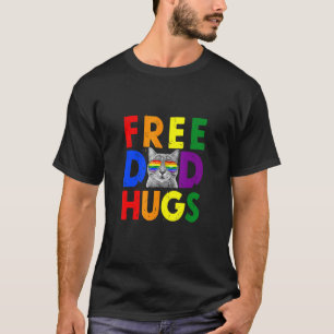 Camiseta Abrazos Gratis De Papá Orgullo De Purride Aliados