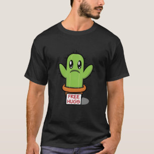 Camiseta Abrazos gratis - Humor gracioso de Cactus