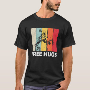 Camiseta Abrazos Gratis Luchador Pro Divertido Lucha Libre