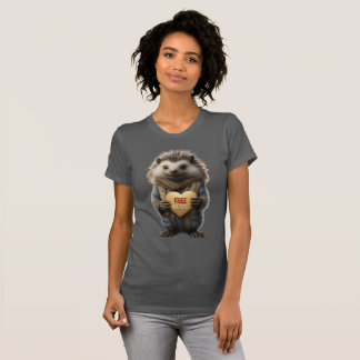Camiseta Abrazos Gratis Puercoespín Divertido