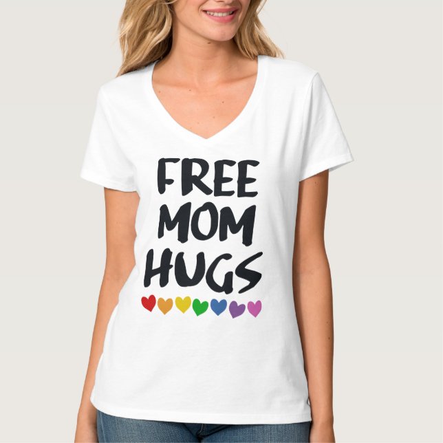CAMISETA ABRAZOS LIBRES DE LA MAMÁ (Anverso)
