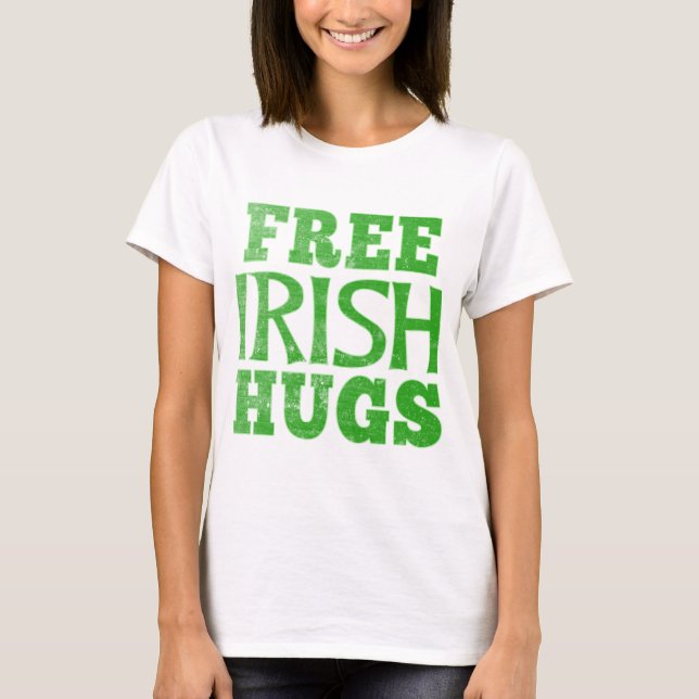 CAMISETA ABRAZOS LIBRES DEL IRLANDÉS (Anverso)