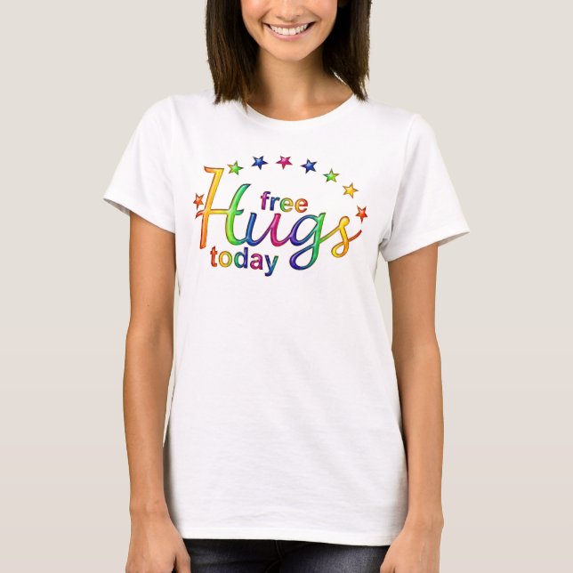 CAMISETA ABRAZOS LIBRES HOY (Anverso)