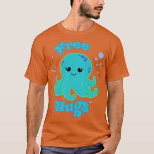 Camiseta Abrazos libres pulpo lindo