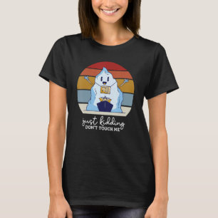 Camiseta Abrazos libres sólo abrazos no me tocan humor Sarc