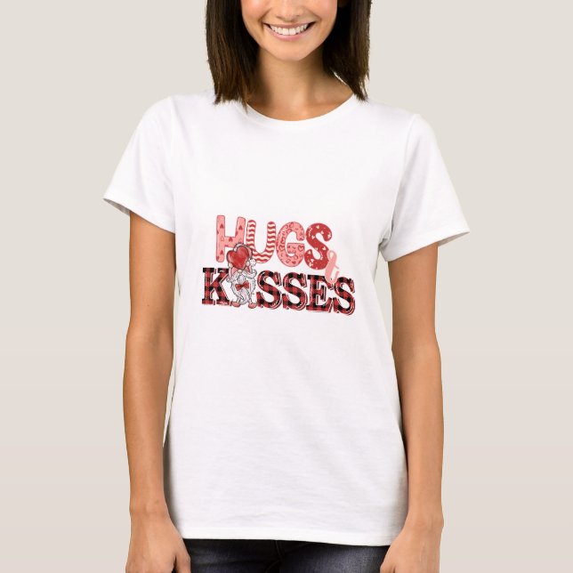 Camiseta Abrazos Y Besos (Anverso)