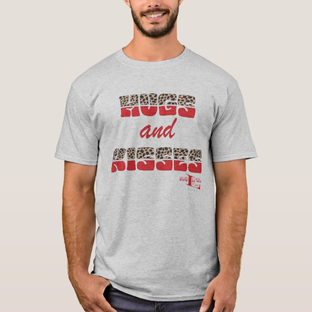 Camiseta Abrazos y besos (Anverso)