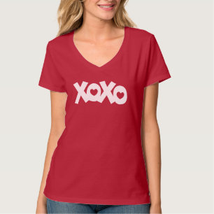 Camiseta Abrazos y besos amor y corazón