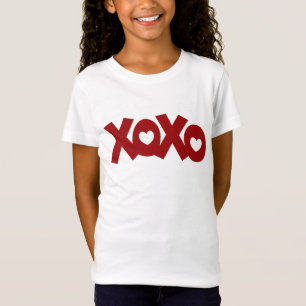 Camiseta Abrazos y besos amor y corazón