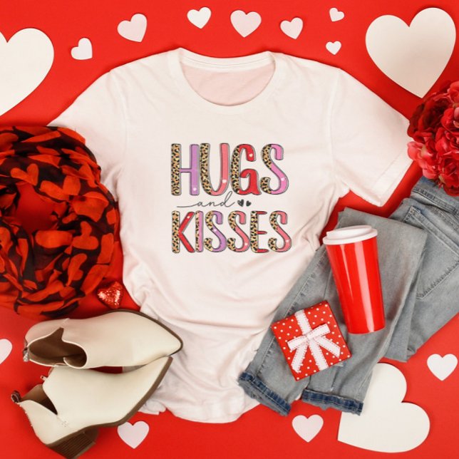 Camiseta Abrazos y besos el día de San Valentín (Subido por el creador)