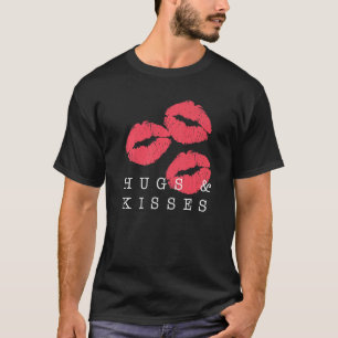 Camiseta Abrazos Y Besos El día de San Valentín De Guay Tee