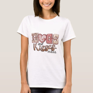 Camiseta Abrazos y besos xoxo Día de San Valentín T-Shirt