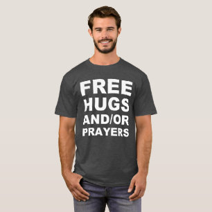 Camiseta Abrazos Y Oraciones Gratuitos Camisas Cristianas