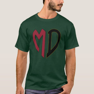 Camiseta Abreviatura del estado de Maryland