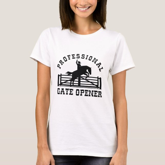 Camiseta Abridor de puerta profesional (Anverso)