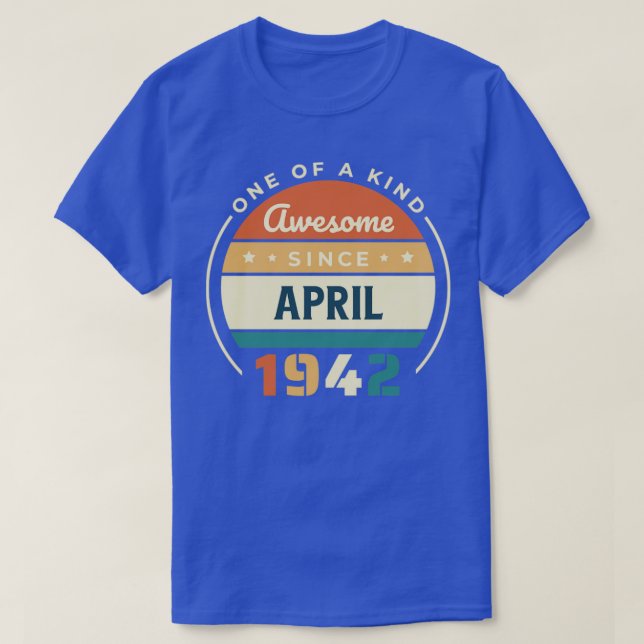 Camiseta Abril de 1942 (Diseño del anverso)