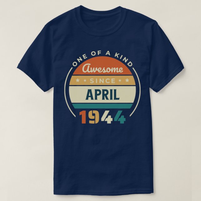 Camiseta Abril de 1944 (Diseño del anverso)