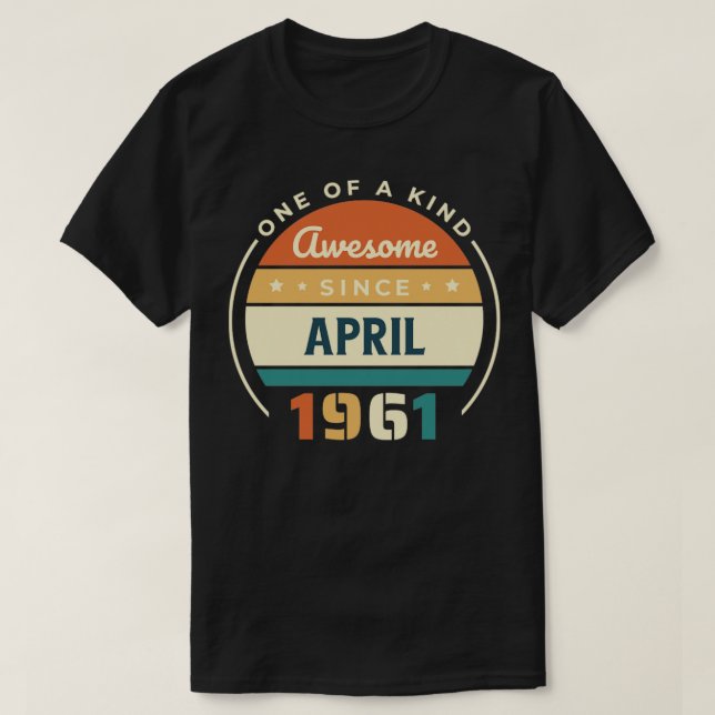 Camiseta Abril de 1961 (Diseño del anverso)