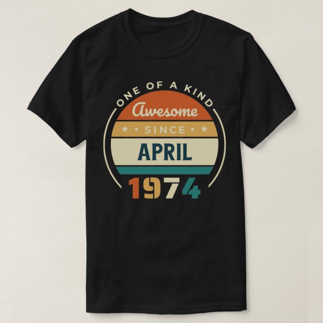 Camiseta Abril de 1974 (Diseño del anverso)
