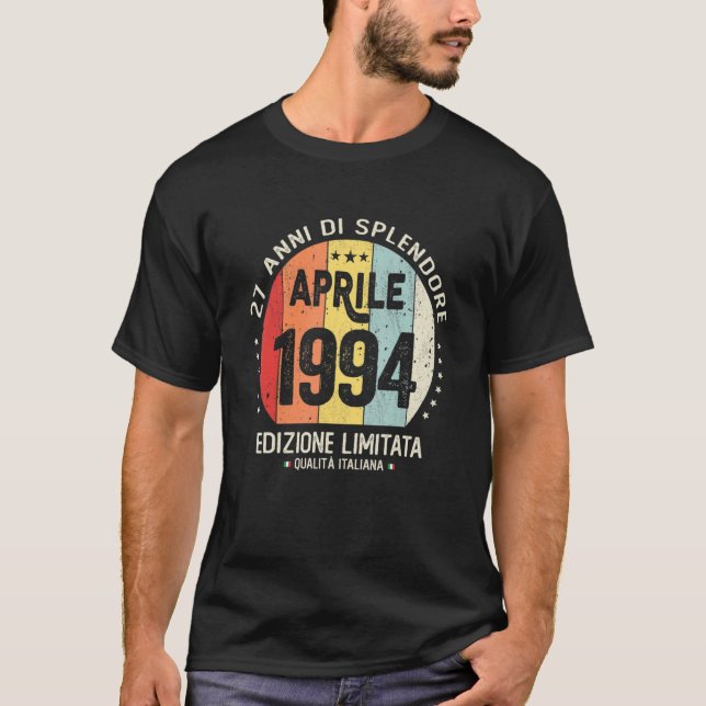 Camiseta Abril de 1994 Vintage Mujeres (Anverso)