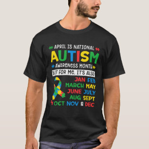 Camiseta Abril es el mes nacional de concienciación sobre e