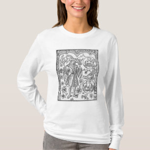 Camiseta Abril, flores, aries