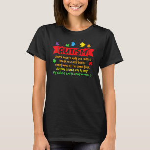 Camiseta Abril Mes de Concienciación sobre Autismo Papá Mam