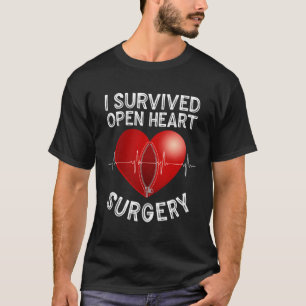 Camiseta Abrir La Cirugía Sobrevivió Al Ataque