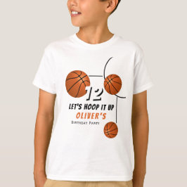 Camiseta Abróchenla Ball Baloncesto Niños Deportivos Cumple