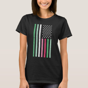 Camiseta Abrosexualidad De Lgbt Bandera Estadounidense Orgu