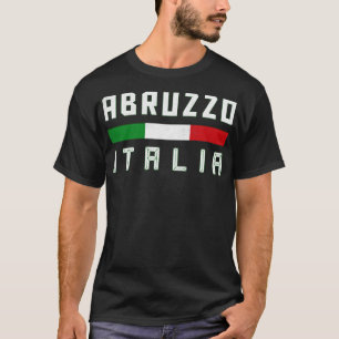 Camiseta Abruzzo Italia Diseño tipográfico