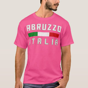 Camiseta Abruzzo Italia Diseño tipográfico