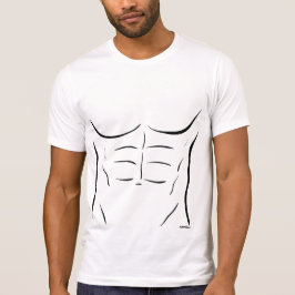 Camiseta Abs de seis paquetes