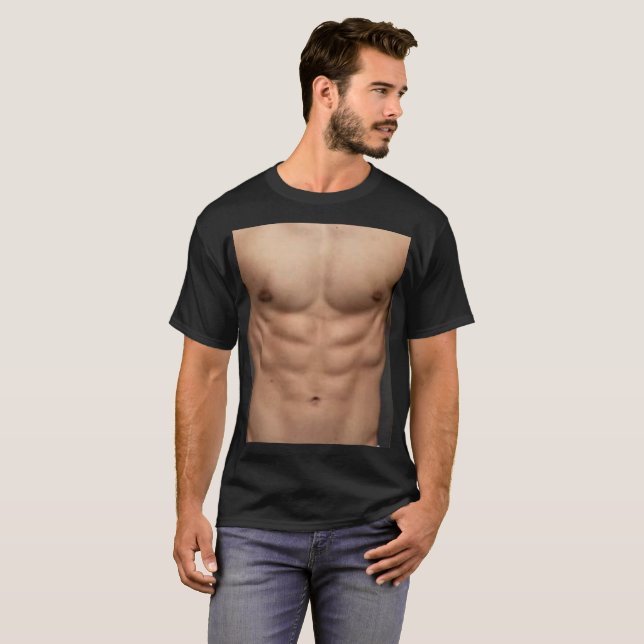 Camiseta ABS instantáneo de 6 paquetes (Anverso completo)