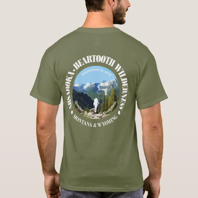 Camiseta Absaroka-Beartooth Wilderness (Reverso)