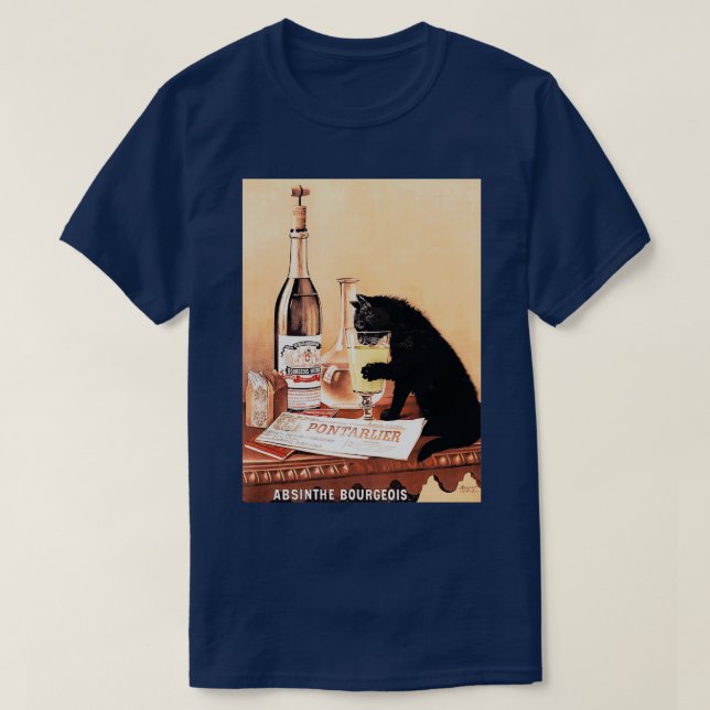 Camiseta Absinthe Bourgeois (Diseño del anverso)