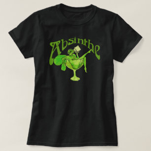 Camiseta Absinthe Chica En Vidrio