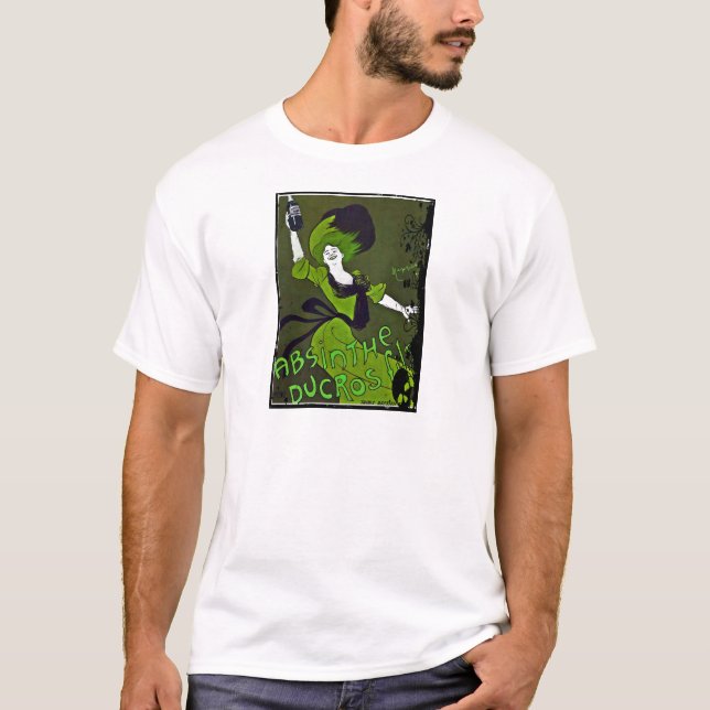 Camiseta Absinthe en verde (Anverso)